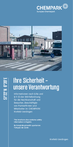 § 11 Broschüre CHEMPARK Krefeld-Uerdingen